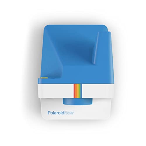 Polaroid Polaroid Originals Now Viewfinder i-Type Instant Camera Bundle (Blue) with Film & Cleaning Cloth - Capture Memories Instantly! - View 7 of 9