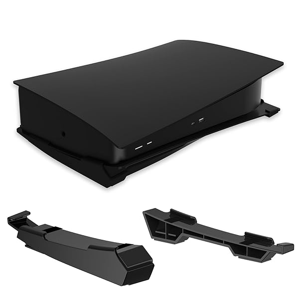 NexiGo Buy NexiGo PS5 Horizontal Stand - Compatible with PS5 Disc & Digital Editions, Sleek Black Base for Ultimate Gaming Setup