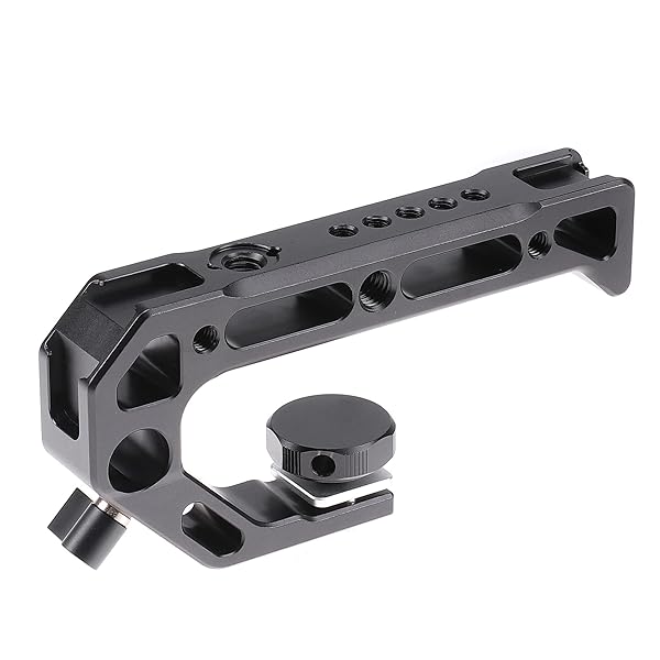 Hersmay Hersmay Camera Cage for Nikon Z5/Z6/Z7 - Top Handle, Cold Shoe & ARRI Holes for Ultimate Stability - View 5 of 8