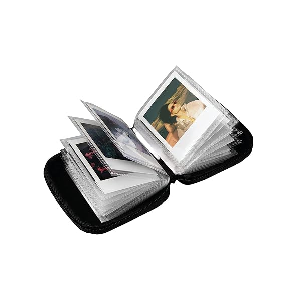 Polaroid Go Pocket Photo Album - Black for 36 Go Photos | Perfect for Polaroid Go Format