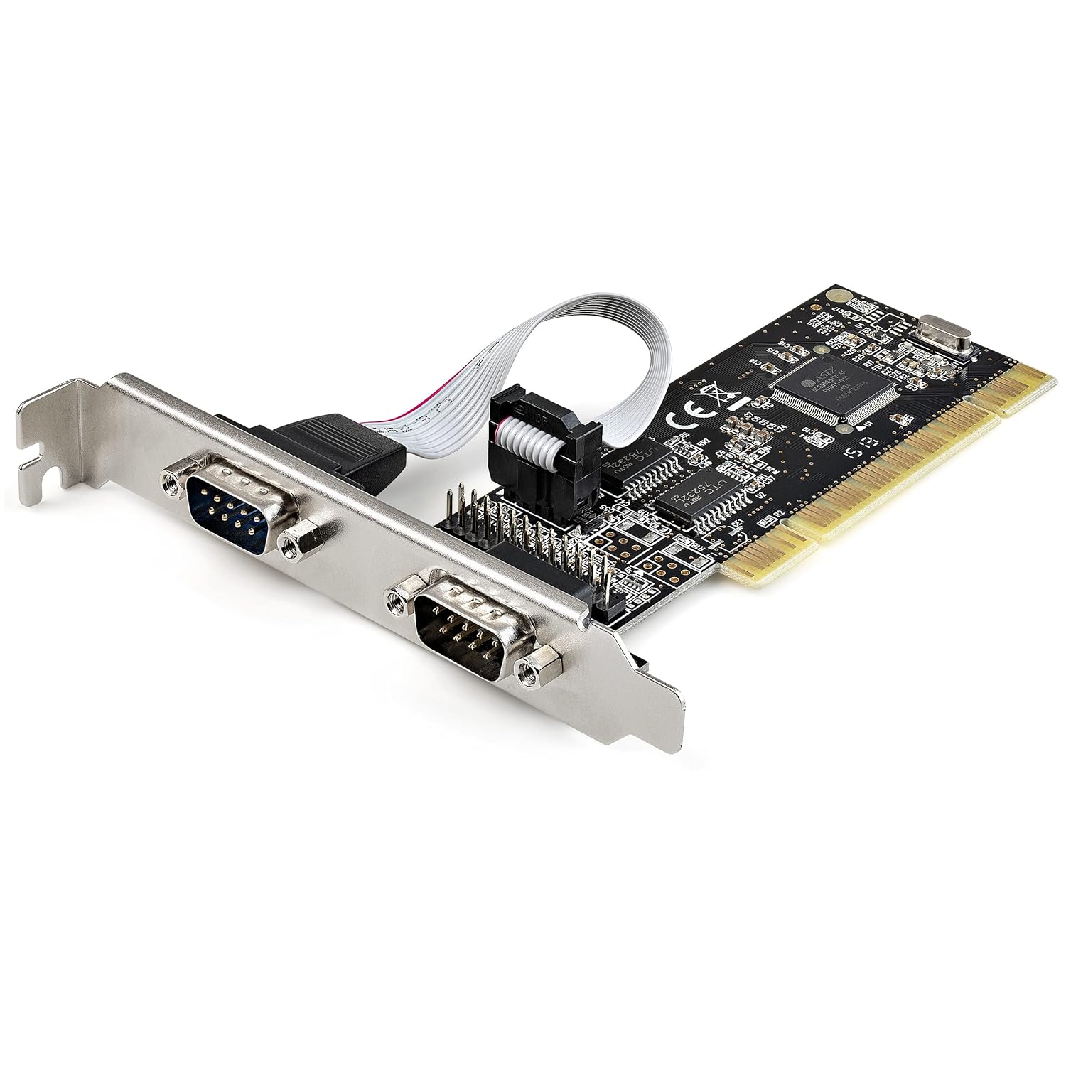 StarTech.com StarTech PCI Serial Parallel Combo Card Dual RS232 Ports and Parallel LPT Port PCI Expansion Card Controller for Printers