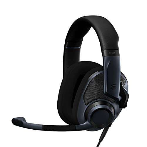 EPOS EPOS H6Pro - Open Acoustic Gaming Headset with Mic - Lightweight Headband - Comfortable &amp; Durable Design - Xbox Headset - PS4 Headset - PS5 Headset - PC/Windows Headset - Gaming Accessories (Black)