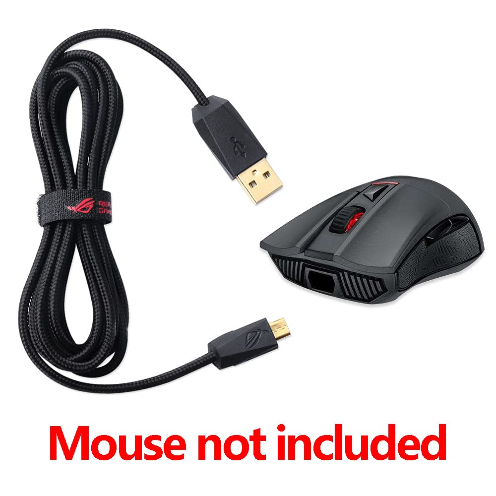 HUYUN HUYUN Micro USB Charging Cable for ASUS P501 ROG Gladius II G2 Spatha Optical Gaming Mouse Fast Charging Solution - View 6 of 6
