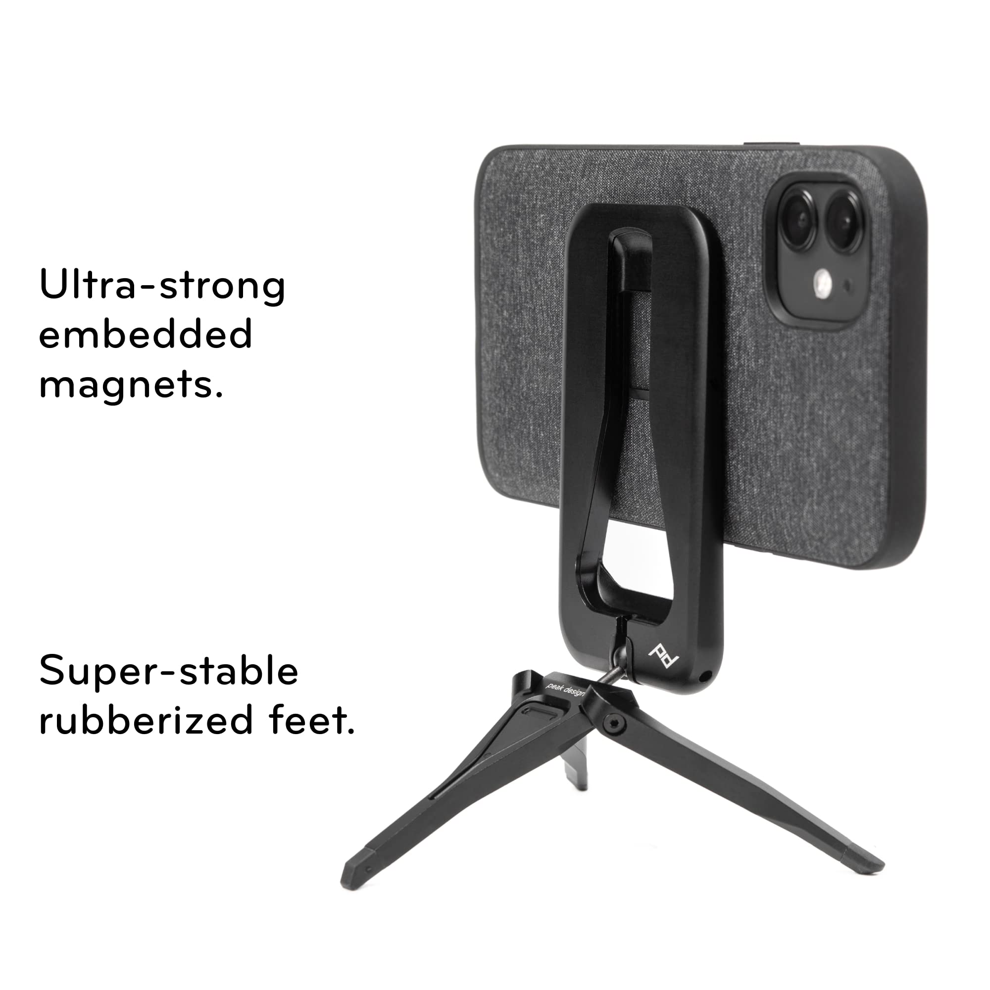 Peak Design Peak Design Mobile Tripod - Black: Ultimate Stability for Your Smartphone Photography - View 2 of 9