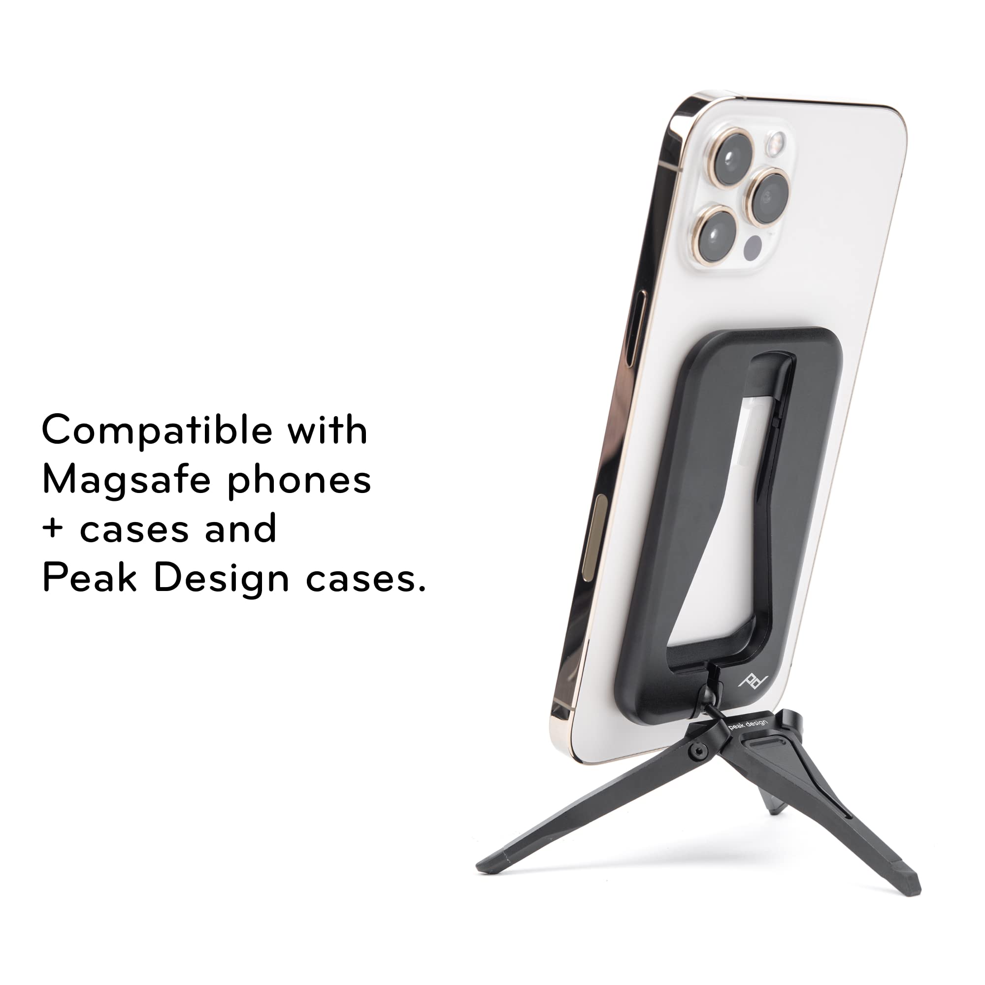 Peak Design Peak Design Mobile Tripod - Black: Ultimate Stability for Your Smartphone Photography - View 4 of 9