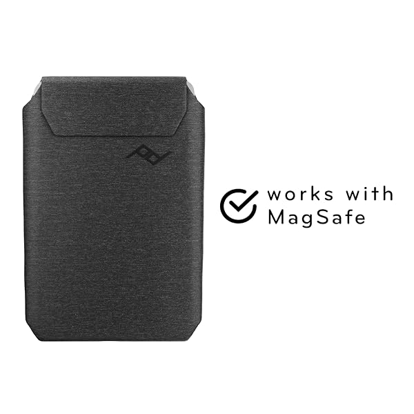 Peak Design Peak Design Mobile Wallet Slim in Charcoal - Stylish, Functional & Compact Design - View 7 of 10