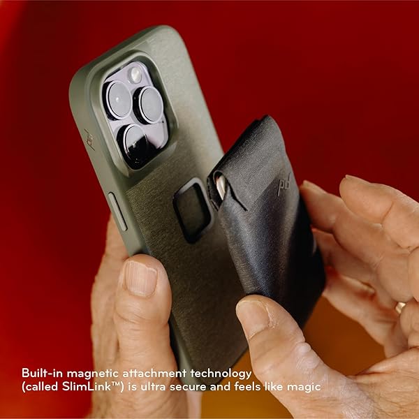 Peak Design Peak Design Mobile Wallet Slim in Charcoal - Stylish, Functional & Compact Design - View 10 of 10