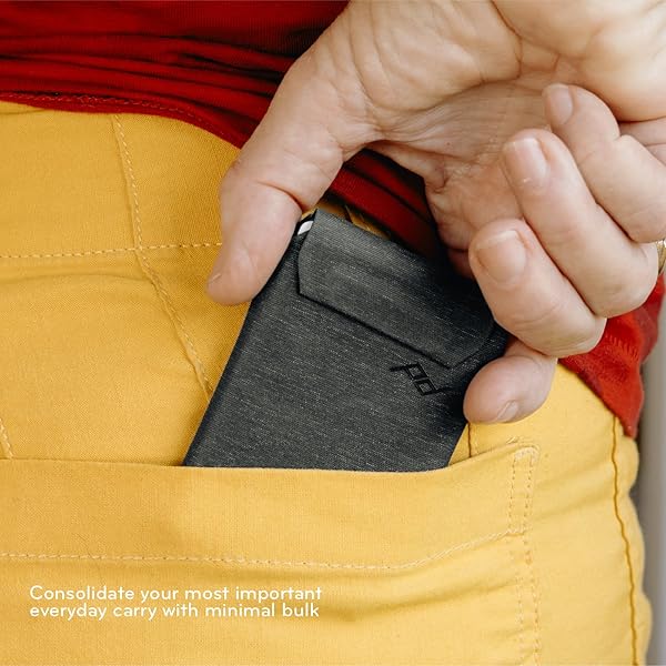 Peak Design Peak Design Mobile Wallet Slim in Charcoal - Stylish, Functional & Compact Design - View 3 of 10