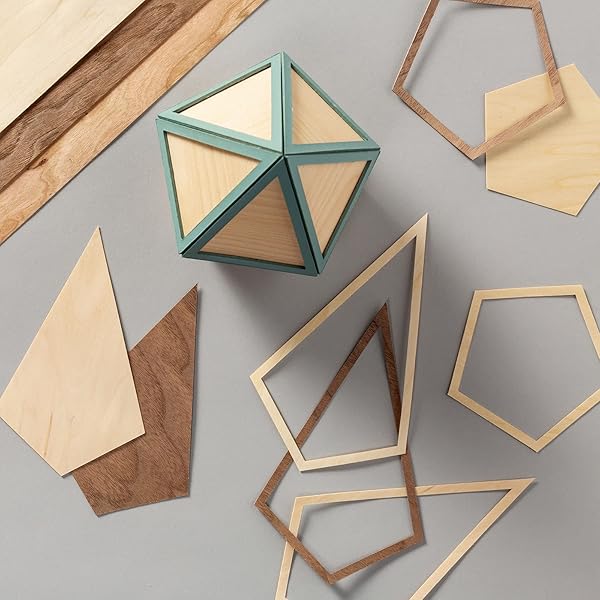 Cricut "Buy Cricut Natural Walnut Wood Veneer 12x12" - 2-Pack for Explore & Maker Machines | Deep-Point Blade Required" - View 6 of 7