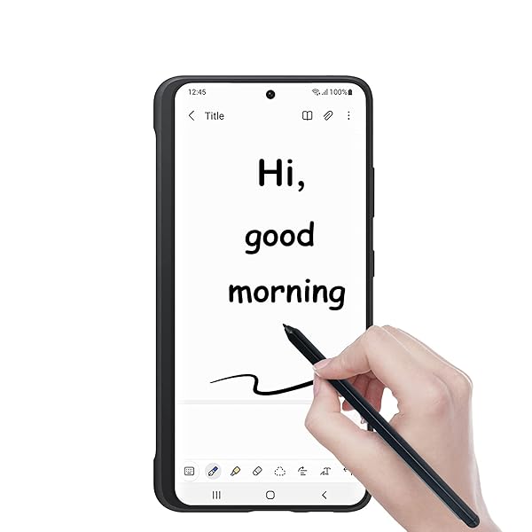 Alovexiong Black Galaxy S21 Ultra Pen Replacement for Samsung Galaxy S21 Ultra 5G Stylus S Pen with 5X Tips Nibs Non Bluetooth - View 8 of 8