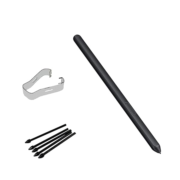Alovexiong Black Galaxy S21 Ultra Pen Replacement for Samsung Galaxy S21 Ultra 5G Stylus S Pen with 5X Tips Nibs Non Bluetooth - View 2 of 8