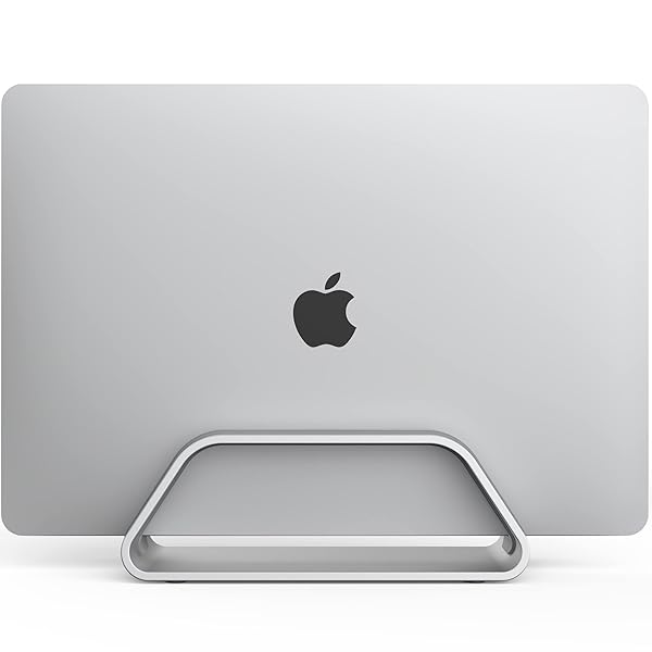 HumanCentric HumanCentric Vertical Laptop Stand for MacBook Pro & Air - Sleek Aluminum Holder for Apple Desks
