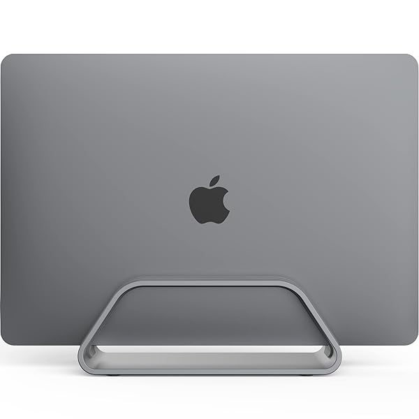HumanCentric HumanCentric Vertical Laptop Stand for MacBook Pro & Air - Space Gray Desk Holder