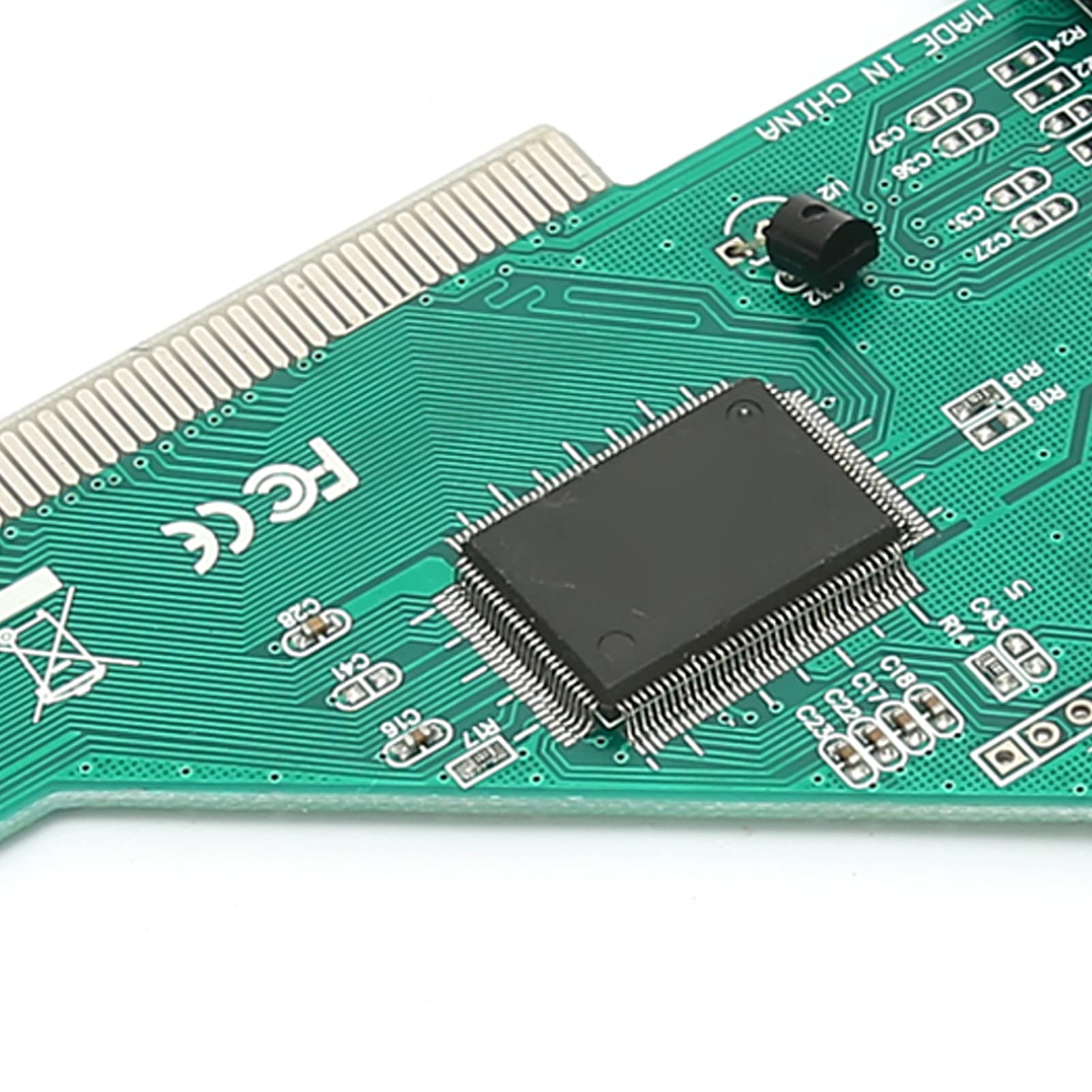 PUSOKEI 120dB PCI Sound Card 4 Channel Surround Sound Full Duplex Playback for Windows 98 2000 XP NT with 3D A3D DLS EAX SPDIF OUT Support - View 6 of 9