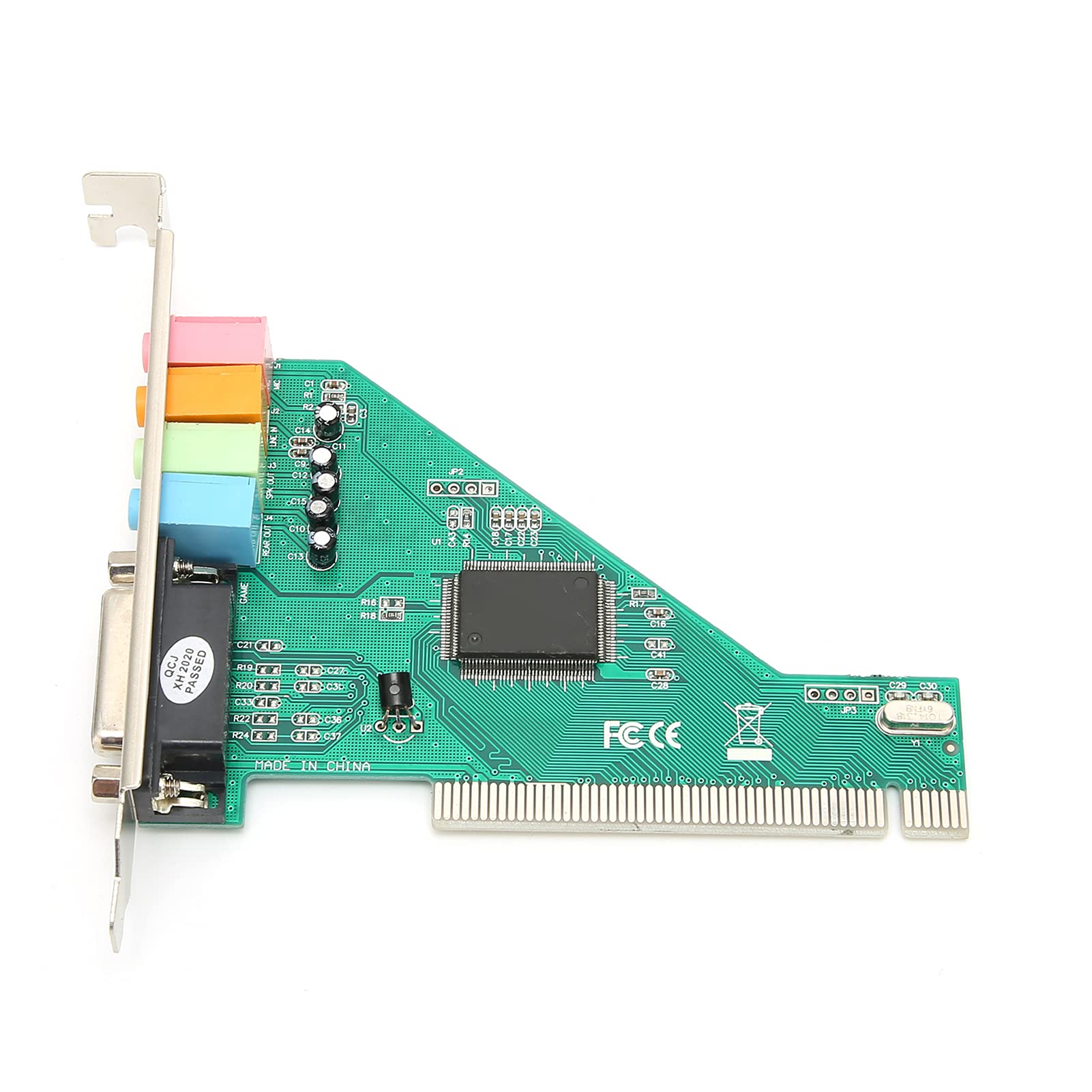 120dB PCI Sound Card 4 Channel Surround Sound Full Duplex Playback for Windows 98 2000 XP NT with 3D A3D DLS EAX SPDIF OUT Support