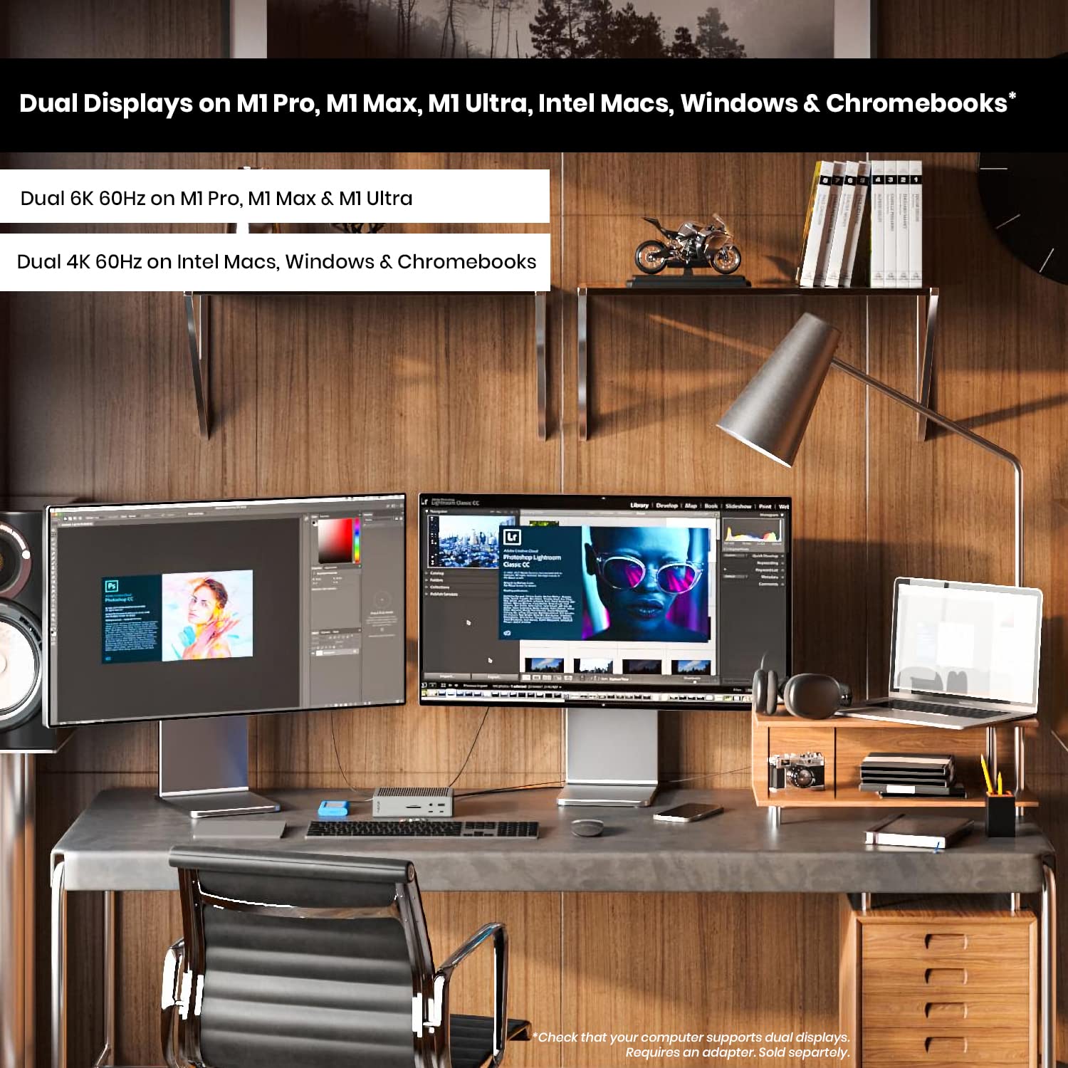 CalDigit CalDigit TS4 Thunderbolt 4 Dock with 18 Ports 98W Charging 40Gbps USB-A USB-C 25GbE 8K Displays Compatible with Mac PC and Chrome - View 4 of 8