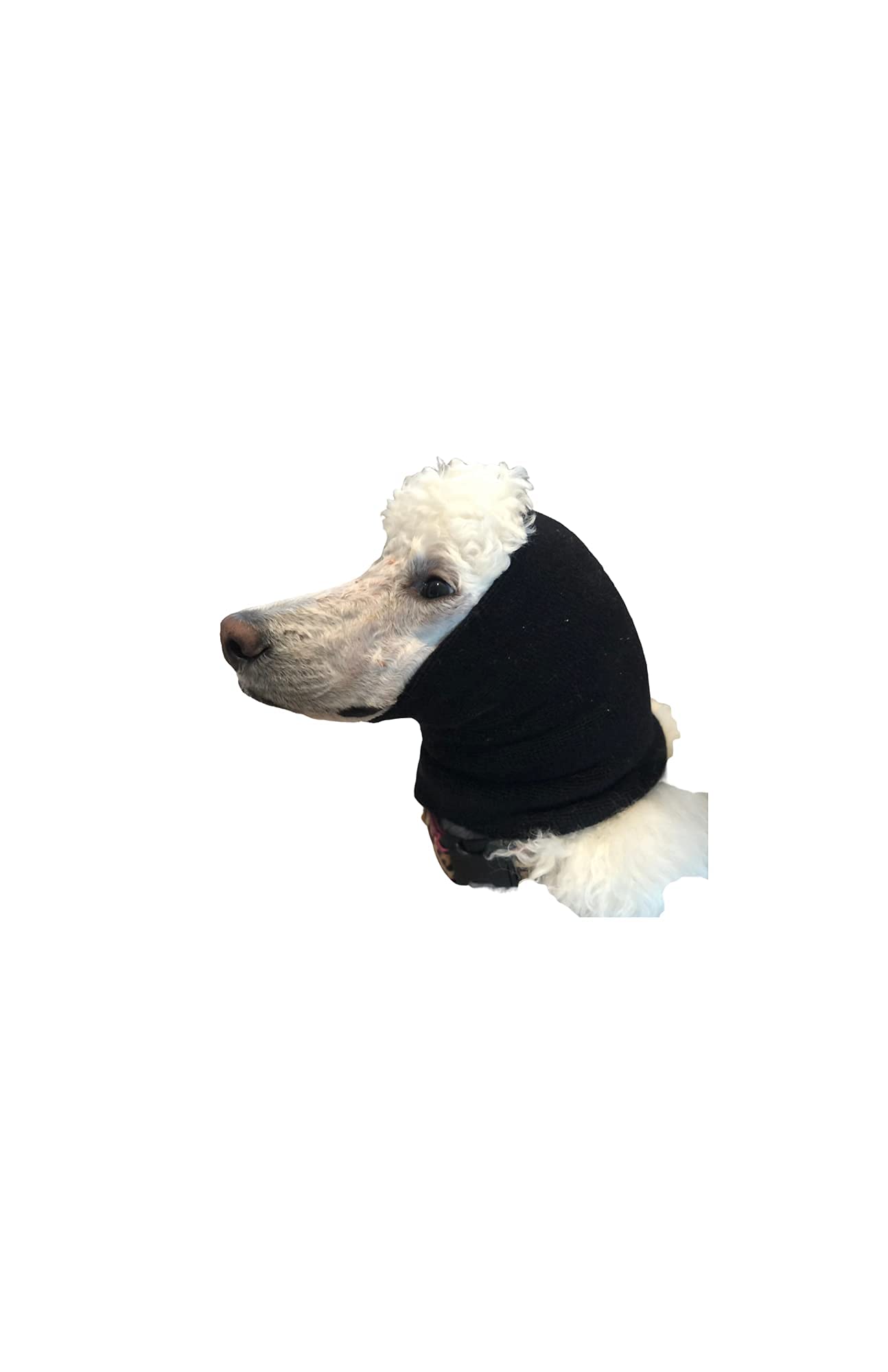 Over The Moon Pet Products Pet Hoodz for Dogs Large Black Anxiety Grooming Ear Muffs Dog Ear Protection Calming Ear Compression Dog Hoodie Ear Wrap - View 2 of 8