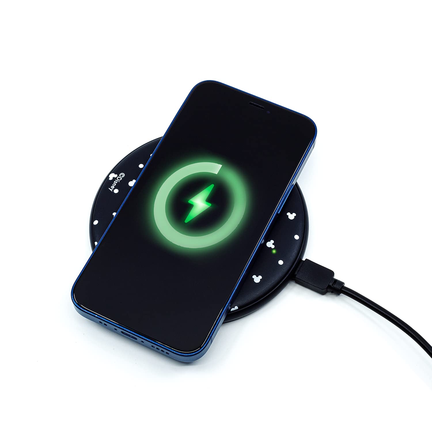 Disney Disney Mickey Mouse Wireless Charging Pad Universally Compatible Qi Charging Station Perfect Gift for Fans and Adults - View 8 of 9