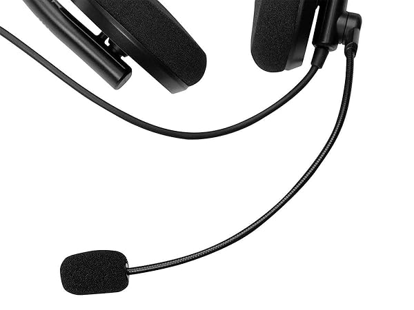 Monoprice Monoprice WFH Wired Headset Lightweight Adjustable Mic USB Controller for Virtual Meetings Workstream Collection - View 6 of 7