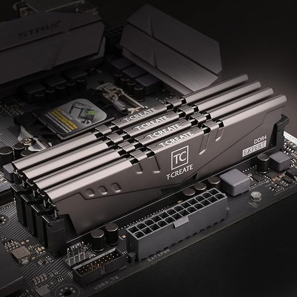 TEAMGROUP TEAMGROUP T-Create Expert 32GB DDR4 3200MHz RAM Kit - Overclocking Desktop Memory (2x16GB) for High Performance - View 5 of 7