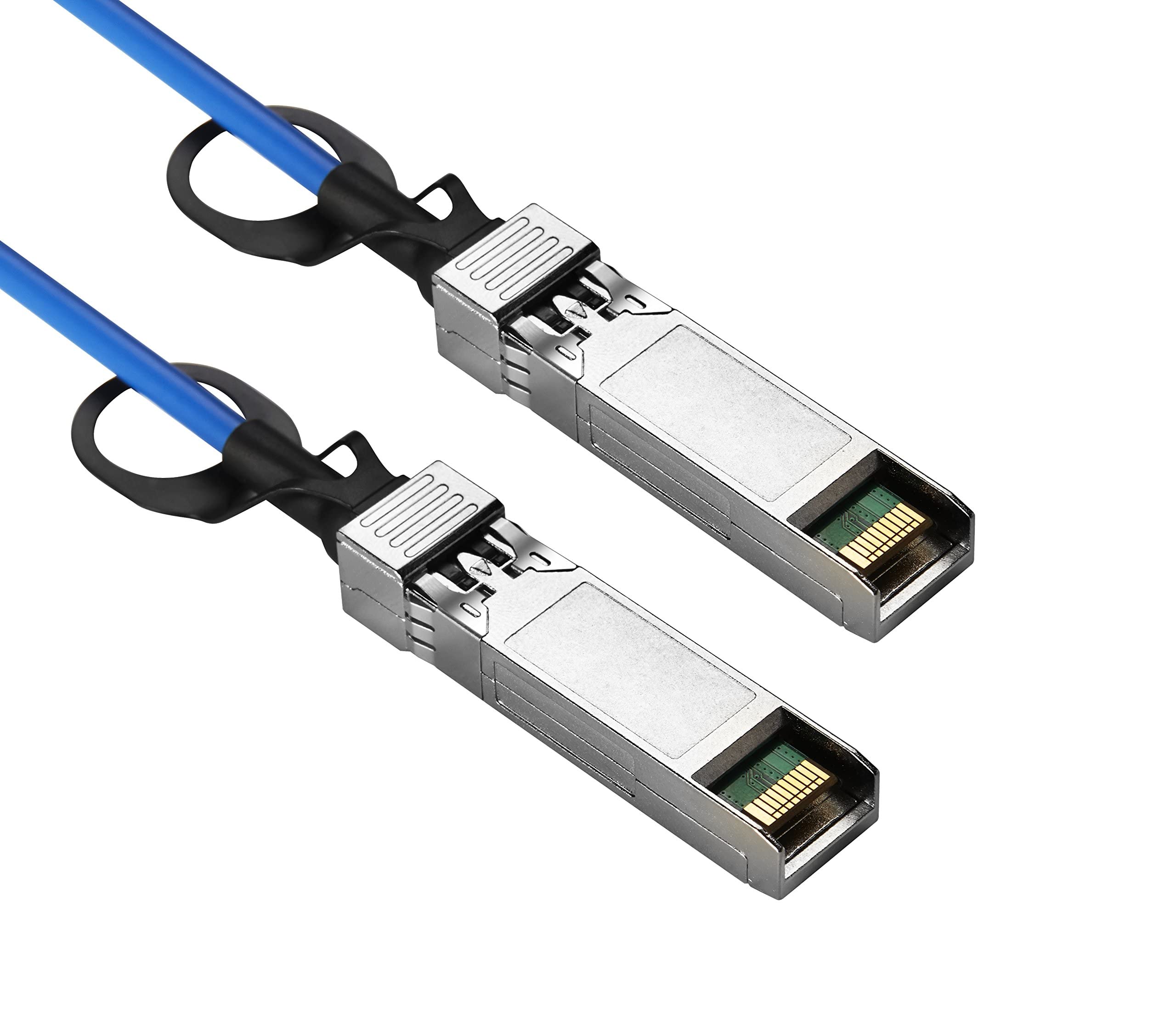 Macroreer 10G SFP+ DAC Cable 0.2 Meter Twinax Direct Attach Copper Cable for 10GbE Networking Blue - View 2 of 6