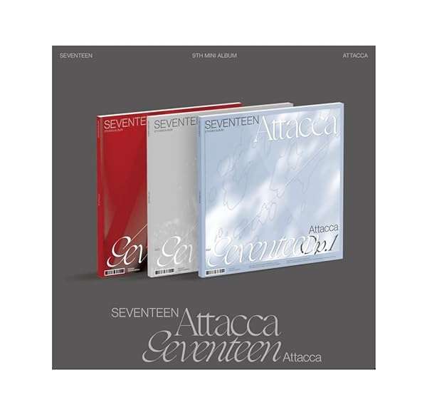PLEDIS SEVENTEEN Attacca 9th Mini Album with Folded Poster & Extra Random Photocards - Shop Now!