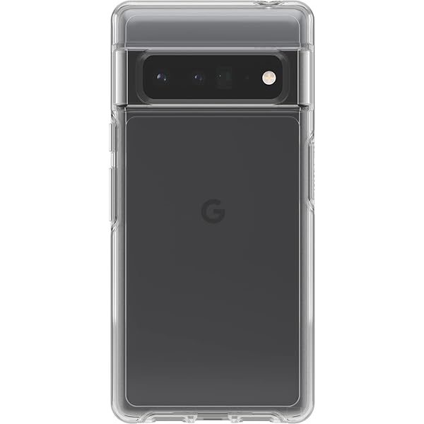 OtterBox OtterBox Pixel 6 Pro Symmetry Series Case - CLEAR, ultra-sleek, wireless charging compatible, raised edges protect camera &amp; screen - View 3 of 6