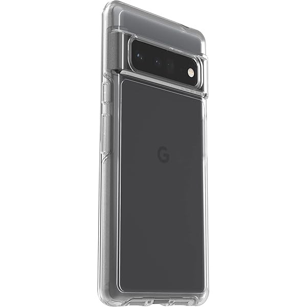 OtterBox OtterBox Pixel 6 Pro Symmetry Series Case - CLEAR, ultra-sleek, wireless charging compatible, raised edges protect camera &amp; screen - View 4 of 6