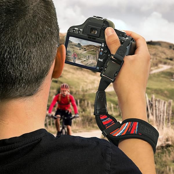 USA Gear USA GEAR Neoprene Camera Wrist Strap - Comfortable Quick Release for Canon, Nikon, Sony & More - Ideal for Mirrorless Cameras - View 4 of 11