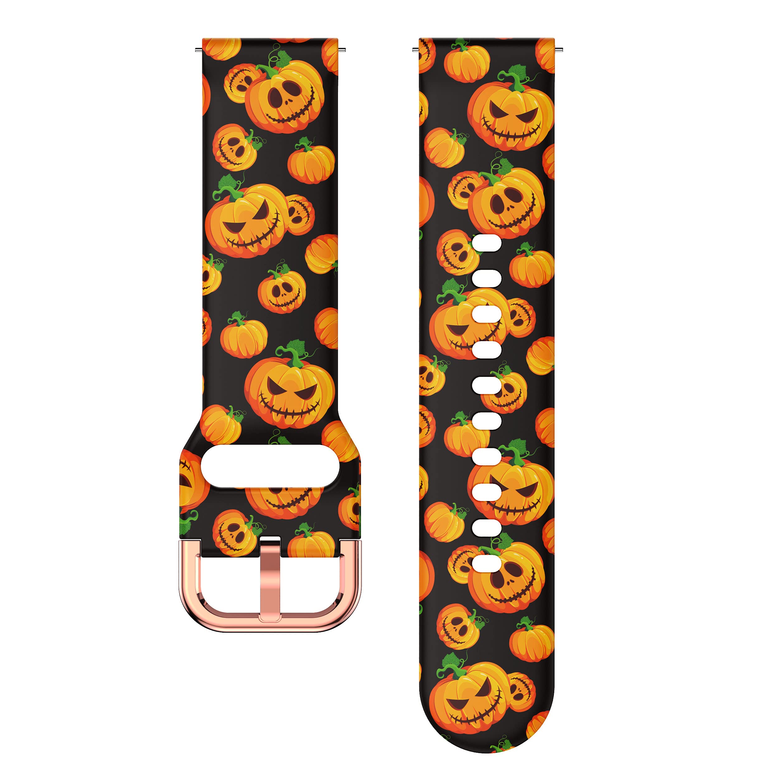 TOOLAIK TOOLAIK Floral Bands for Samsung Galaxy Watch 4/5/6/7 - Stylish 40mm/44mm Silicone Bands for Men & Women - View 3 of 4