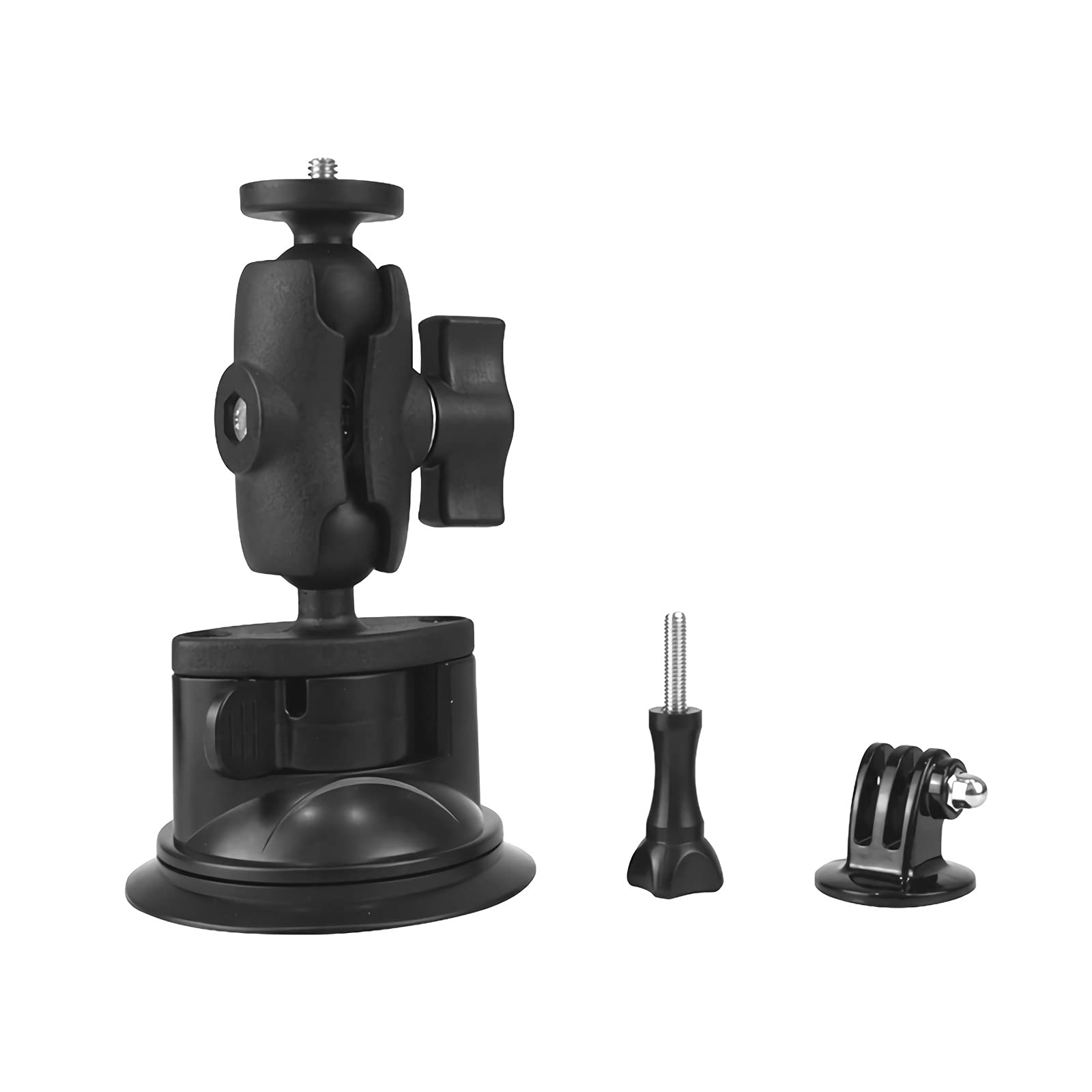 Sruim Car Windshield Suction Cup Mount for Insta360 GoPro DJI OSMO Action Camera and Dash Cam Holder Accessories