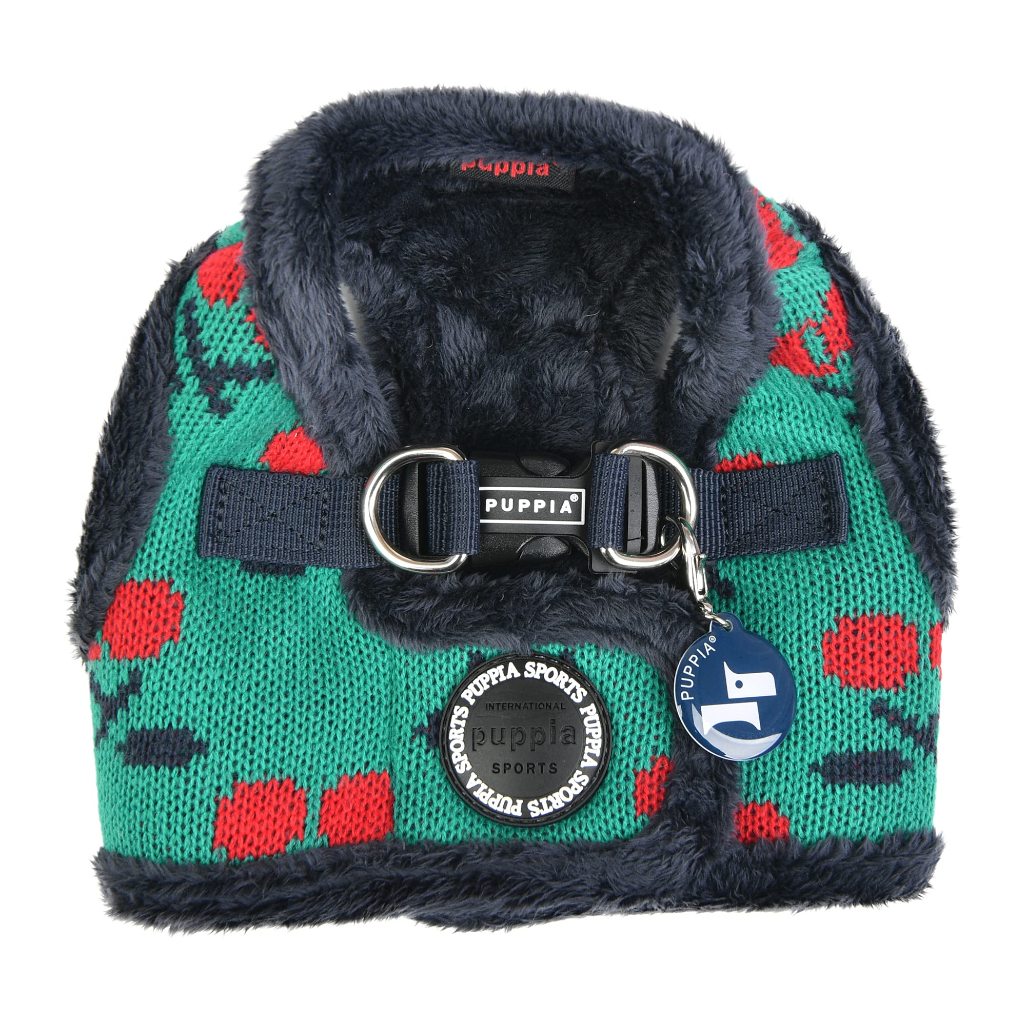 Puppia Puppia Cheryl Harness B Navy Medium for Dogs Comfortable and Stylish Pet Gear - View 2 of 4