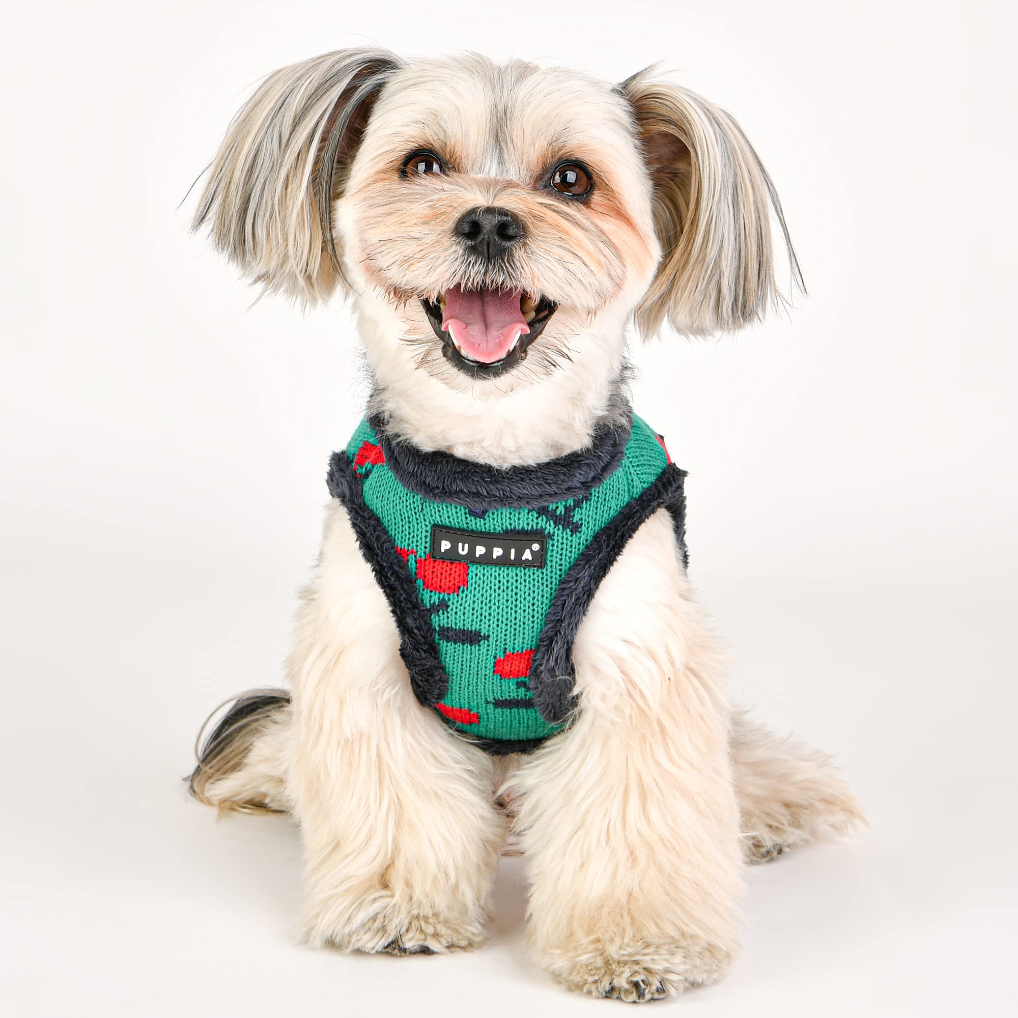 Puppia Puppia Cheryl Harness B Navy Medium for Dogs Comfortable and Stylish Pet Gear - View 4 of 4