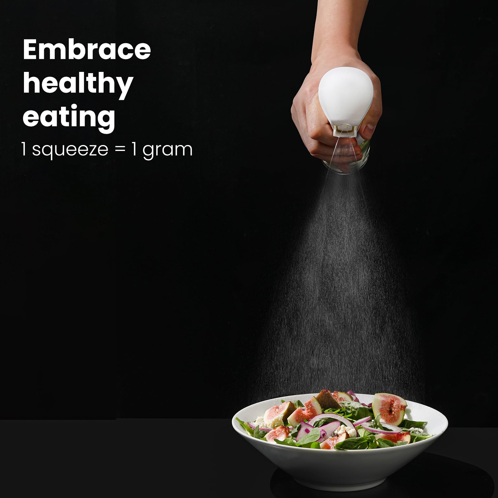 Mistifi Mistifi Oliver Oil Sprayer Set of 2 Non-Aerosol Refillable 6oz Cooking Spray Bottle for Easy Oil Dispensing - View 4 of 9