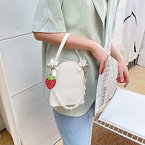 Tomcrazy Tomcrazy 2 Pack 3in1 Cartoon Protective Case for Airtag Samsung Galaxy SmartTag Tile Mate Eufy Keychain Key Finder Strawberry Lemon - View 7 of 8