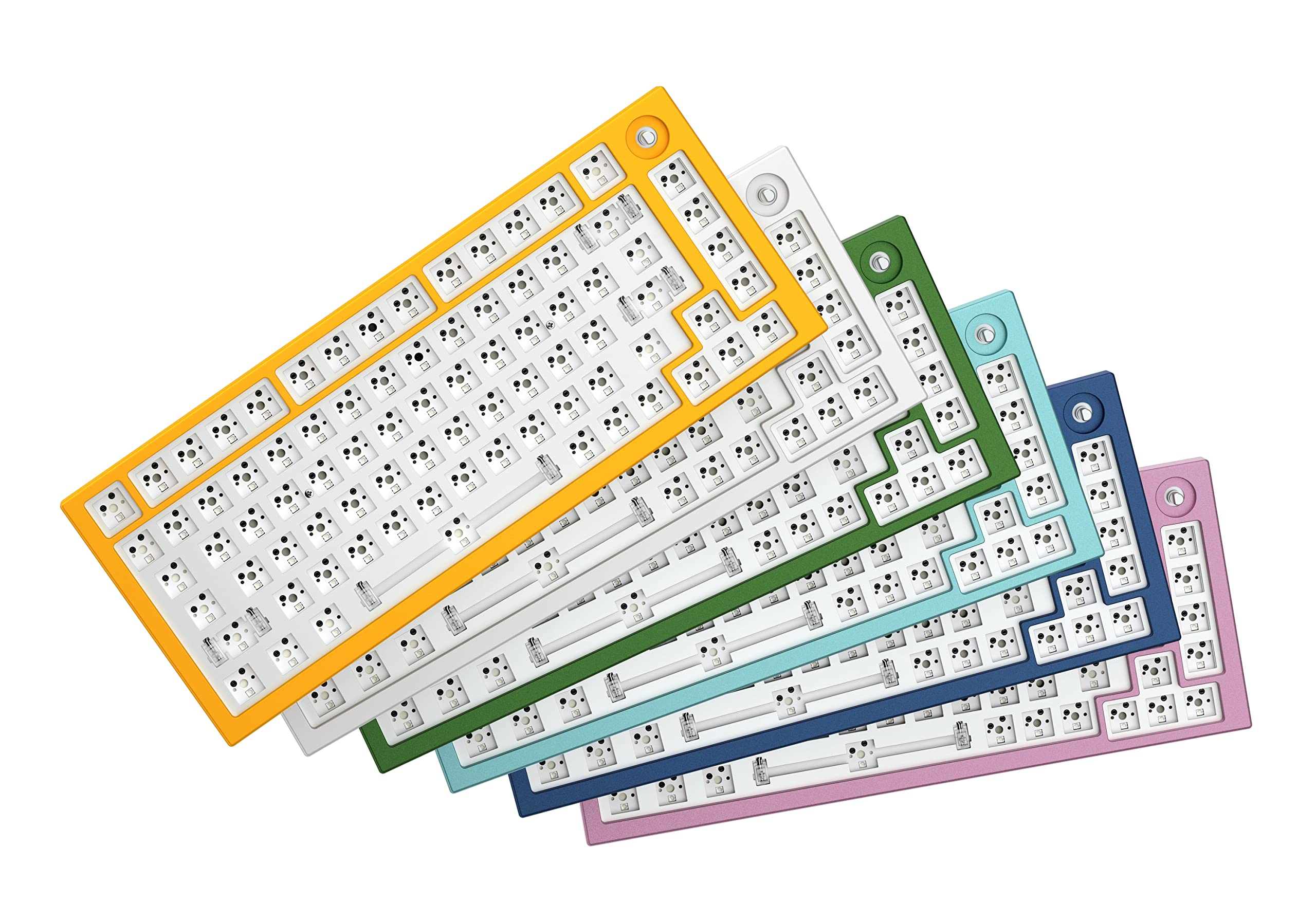 GLORIOUS Glorious Top Frame for GMMK PRO - Premium Aluminum Mount for 75% Gaming Keyboard (E-White) - Perfect for PC Gaming & Programming - View 6 of 8