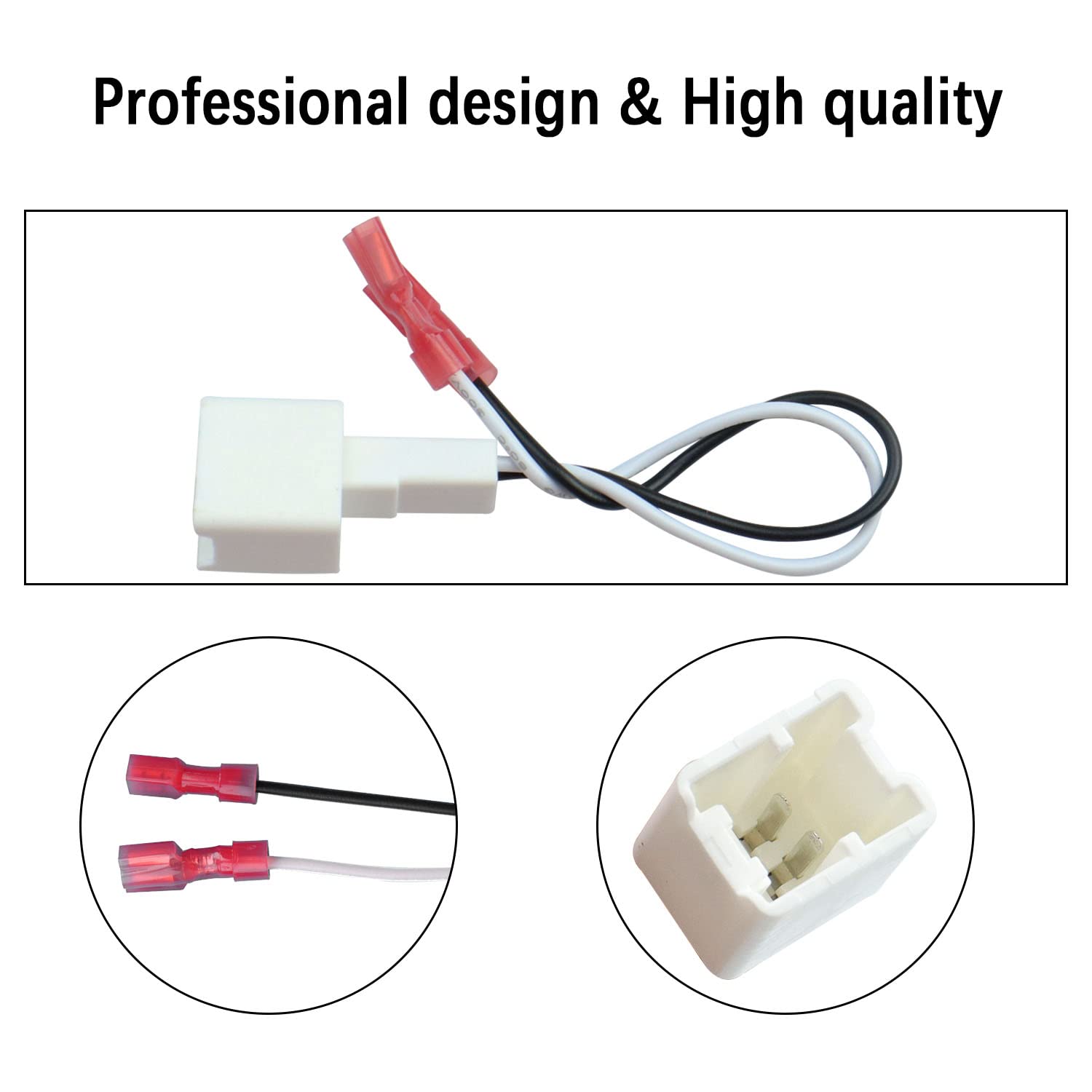 VKVXCLON 4Pcs Speaker Wire Harness for 2004-2021 Nissan Altima Titan Frontier Versa Xterra Pathfinder and 2006-2018 Infiniti M35 Q40 G25 QX70 - View 3 of 8