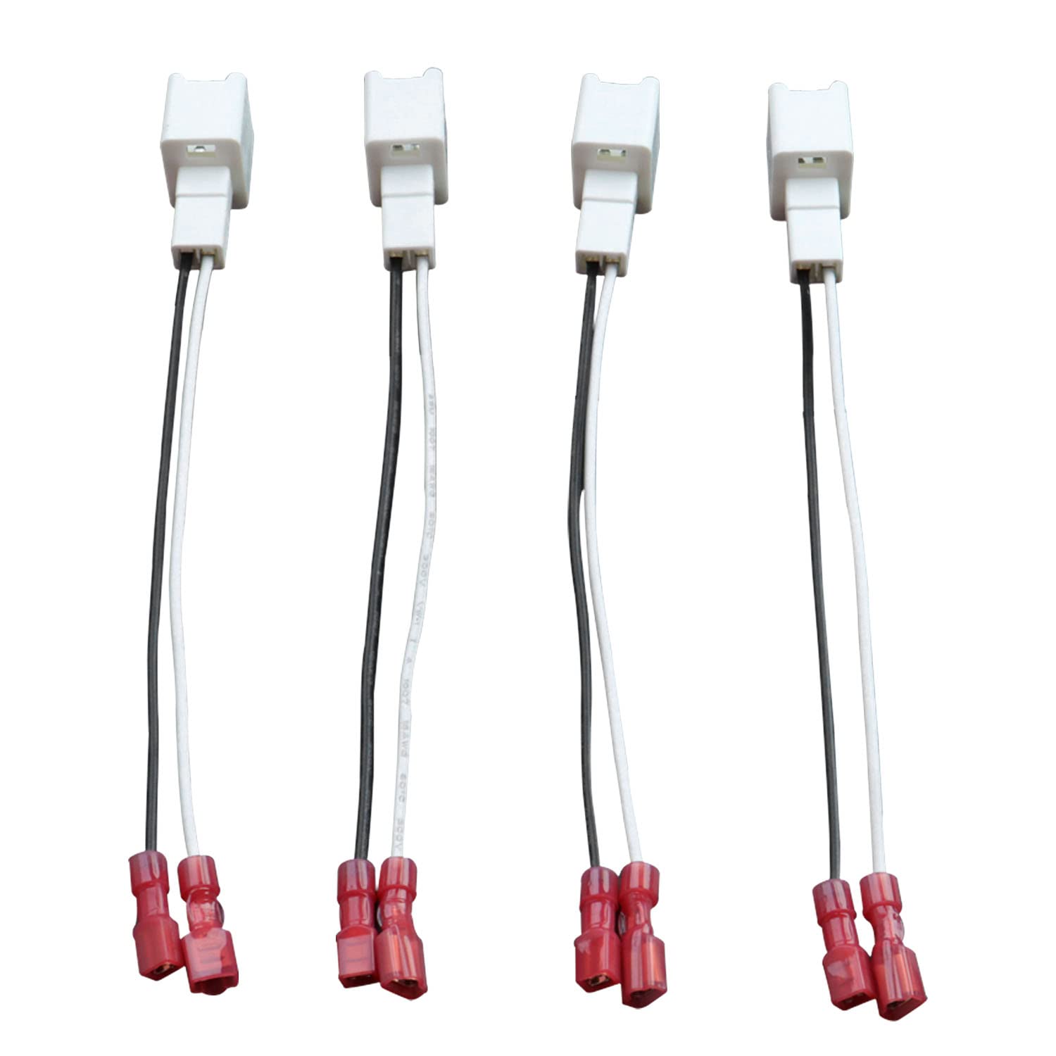 VKVXCLON 4Pcs Speaker Wire Harness for 2004-2021 Nissan Altima Titan Frontier Versa Xterra Pathfinder and 2006-2018 Infiniti M35 Q40 G25 QX70 - View 6 of 8