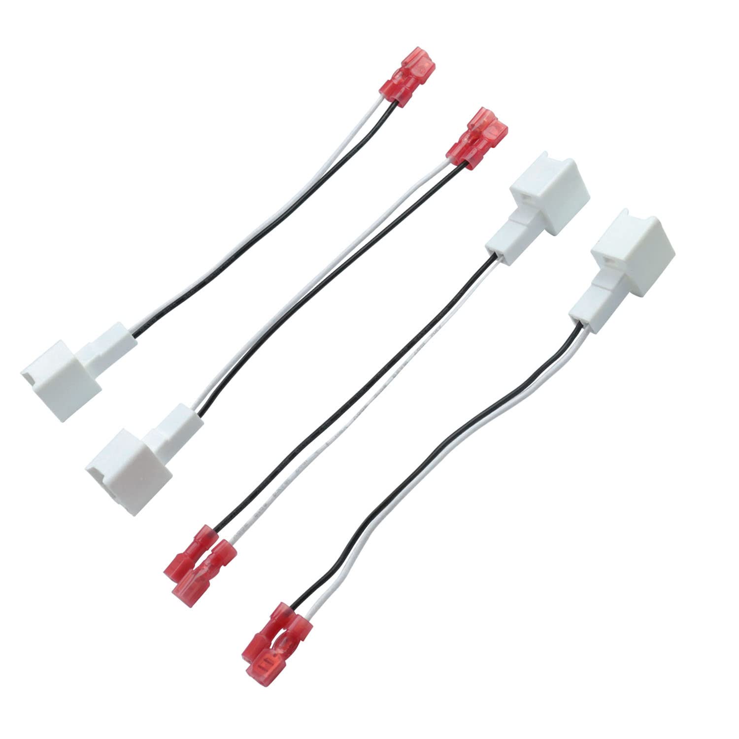VKVXCLON 4Pcs Speaker Wire Harness for 2004-2021 Nissan Altima Titan Frontier Versa Xterra Pathfinder and 2006-2018 Infiniti M35 Q40 G25 QX70