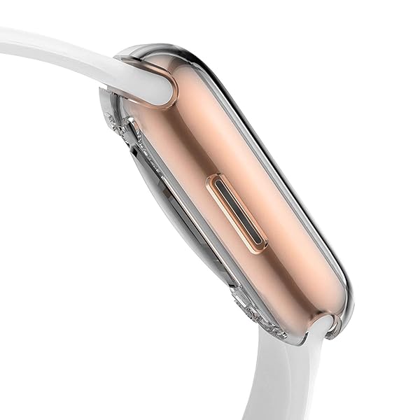 JULK Julk 41mm Apple Watch Case 2-Pack: Ultra-Thin TPU Screen Protector for Series 9, 8, & 7 - Transparent & Protective - View 9 of 10