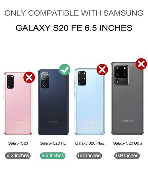 Dexnor Dexnor 2+2 Pack Samsung Galaxy S20 FE Screen Protector & Camera Lens Protectors - 9H Tempered Glass, Easy Bubble-Free Installation - View 4 of 9