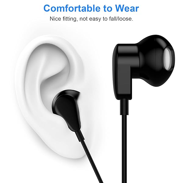 TITACUTE USB C Headphones for iPhone 16 Pro Max & Samsung Galaxy - Noise Cancelling Earbuds with Mic Control - View 5 of 9