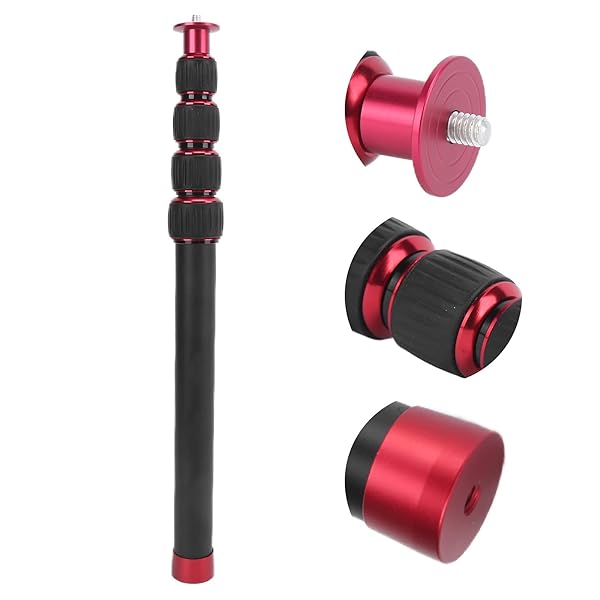 VBESTLIFE "Professional Aluminum Alloy Camera Monopod 33.5-108cm - Universal 1/4" Screw Tripod Extension Rod" - View 9 of 11