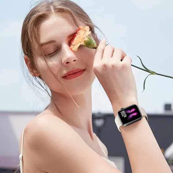 Tighesen Buy Tighesen Sport Bands for Apple Watch Ultra 2/SE & Series 1-9 - Silicone, Multiple Sizes & Colors Available! - View 6 of 9