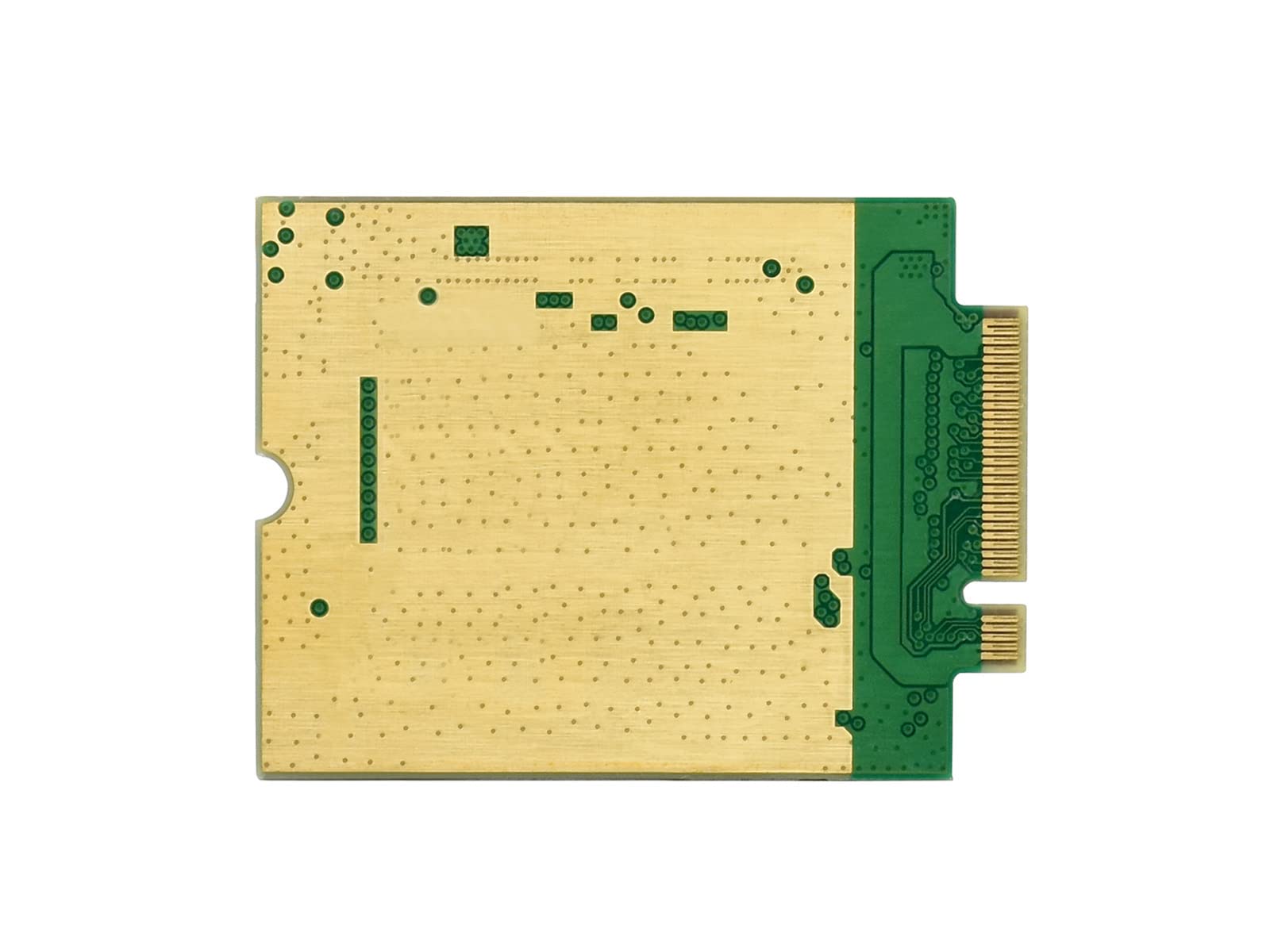 waveshare Waveshare SIM7600G-H-M2 4G LTE Cat-4 Module with GNSS Global Coverage M.2 B Key Connector for LTE TDD FDD HSPA GSM GPRS Edge - View 2 of 7