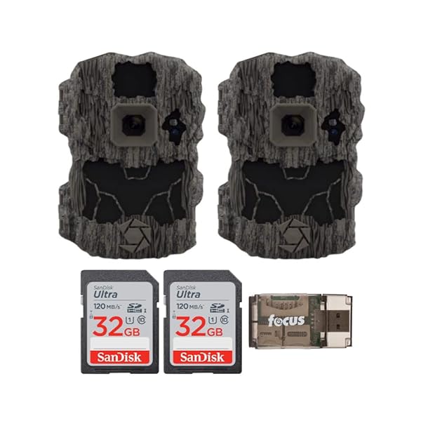 Stealth Cam Stealth Cam DS4K Ultimate 32MP & 4K Video Bundle - 2-Pack with 32GB SD Card & Reader