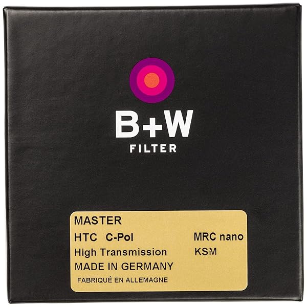 B+W Buy B+W 72mm Master Circular Polarizer MRC Nano Glass Filter - High Transmission & Quality - View 5 of 10