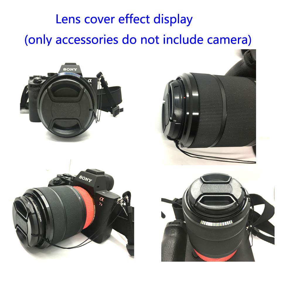 WH1916 WH1916 39mm Lens Cap for Fujifilm XF 27mm f2.8 XF 60mm f2.4 and Leica M ELMARIT-M 28mm f2.8 ASPH Pack of 2 - View 6 of 6