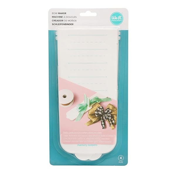 We R Memory Keepers Create Stunning DIY Bows with We R Memory Keepers Bow Maker Tool - Easy, Versatile & Perfect for Home Decor & Crafting Gifts - View 5 of 11