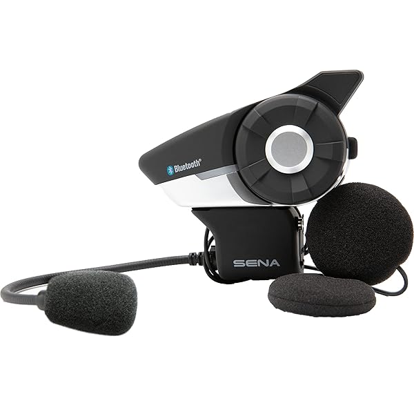 SENA Sena 20S EVO Motorcycle Bluetooth Headset: HD Speakers & Clear Communication in Black - View 7 of 9
